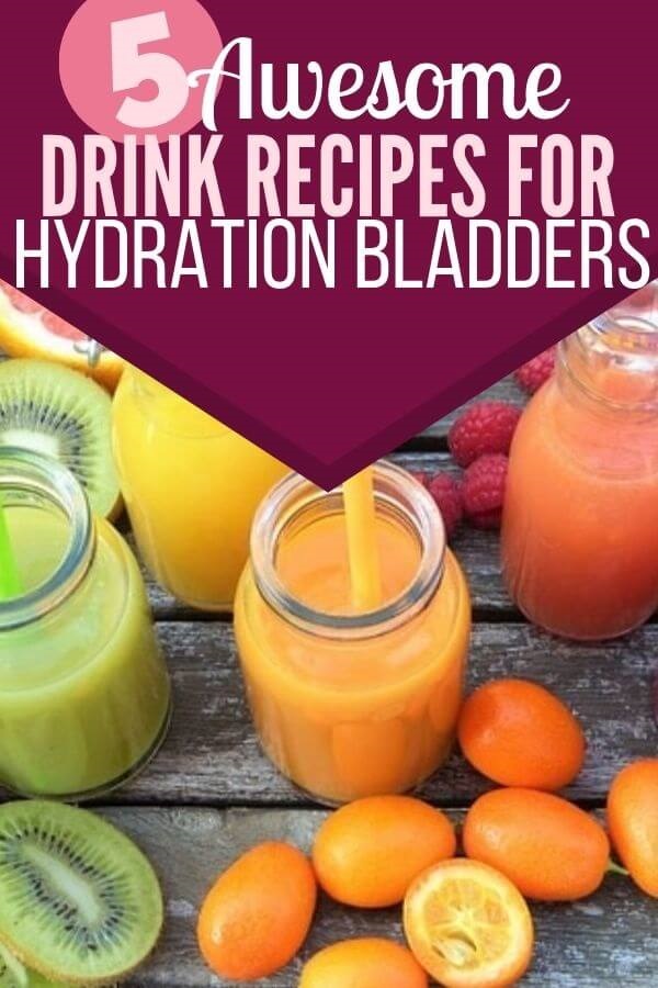 5 Hydration Bladder Drinks Including Recipes and Cleaning Tips